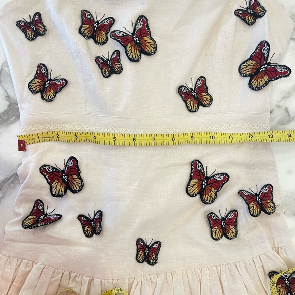 AGUA BY AGUA BENDITA
Lima Appliquéd Tiered Linen Maxi Dress - Picture 6 of 7